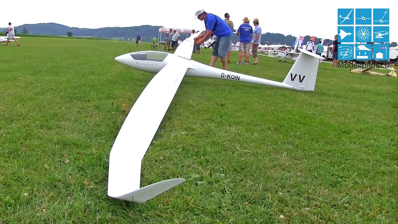 QUINTUS E, AN-66, 2X ARCUS RACE RC SCALE GLIDERS FLORIAN SCHAMBECK LUFTSPORTTECHNIK AIRSHOW FLIGHT