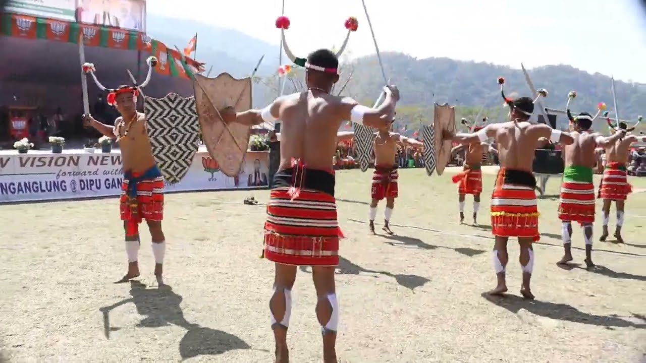 Rih Lam||War Dance||Rongmei Traditional Dance||Thanagong