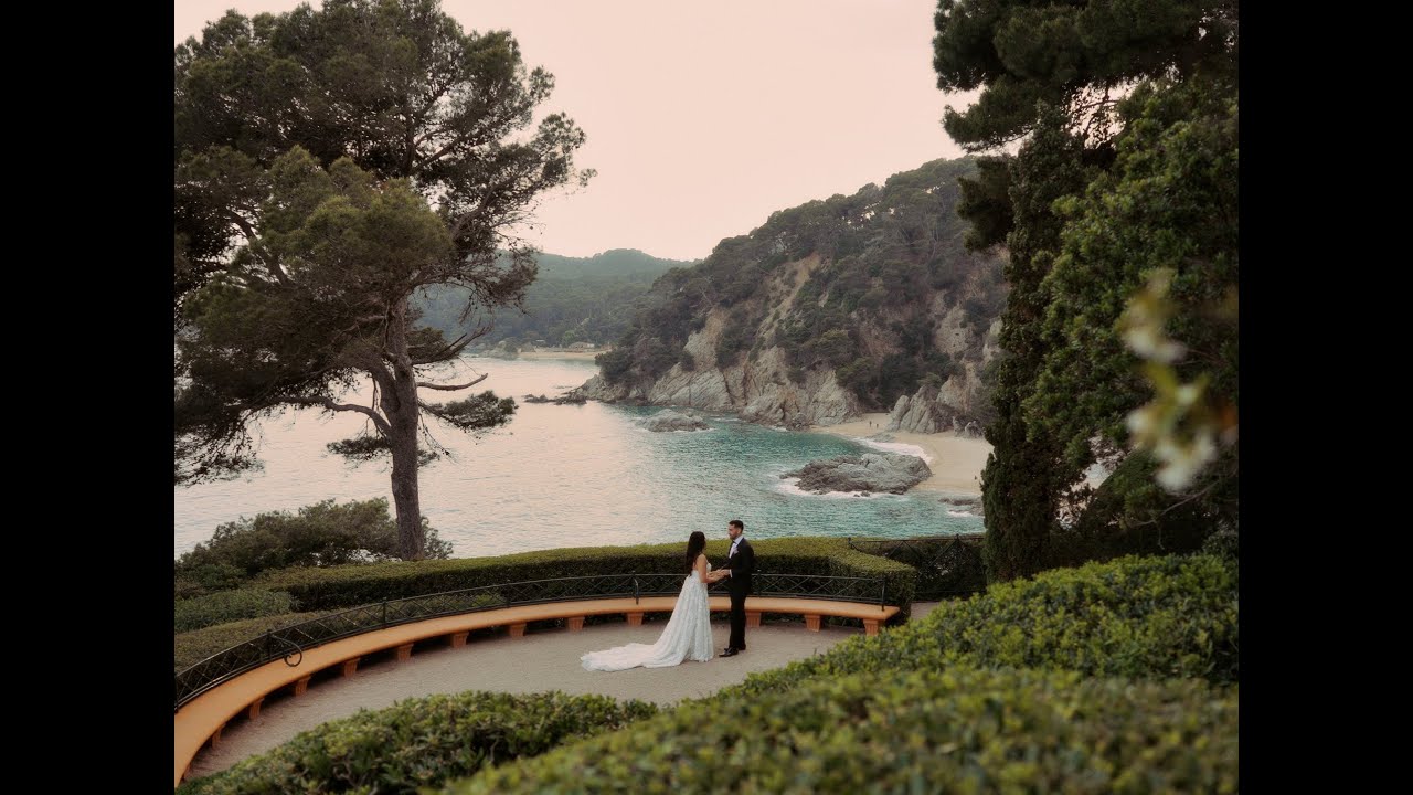 Dream Wedding in Spain | Jardines de Santa Clotilde & Convent de Blanes | Lloret de Mar