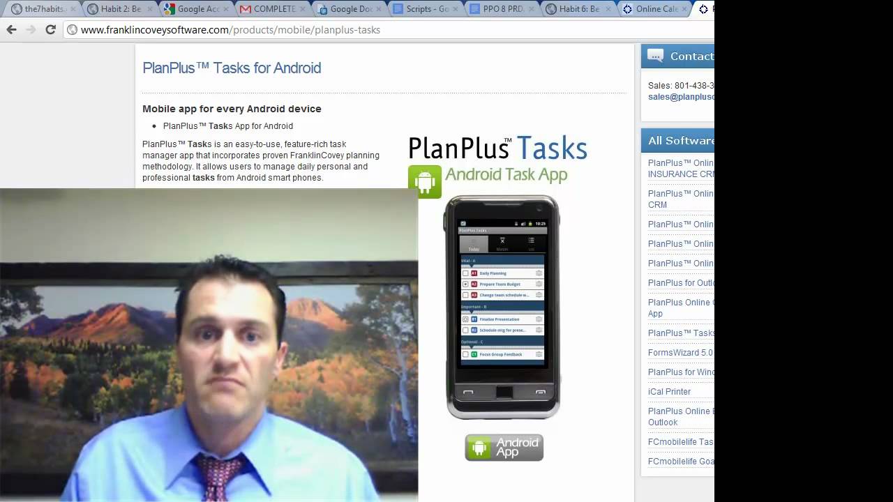 PlanPlus Tasks & PlanPlus Online