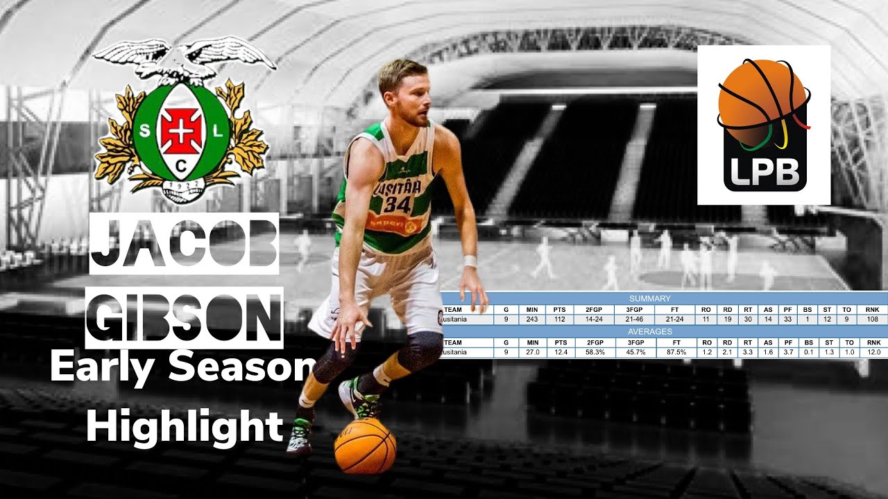 Jacob Gibson is UNREAL Early Season Highlight SC Lusitania Portugal LPB 6&rsquo;6 Sniper!!