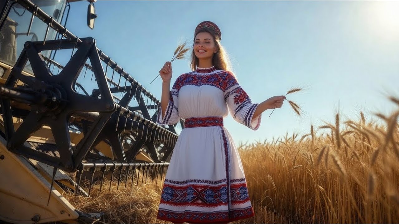 СМАЗКИ НЕ ПОЖАЛЕЛИ В ДЕРЕВНЕ. Частушечка русская 