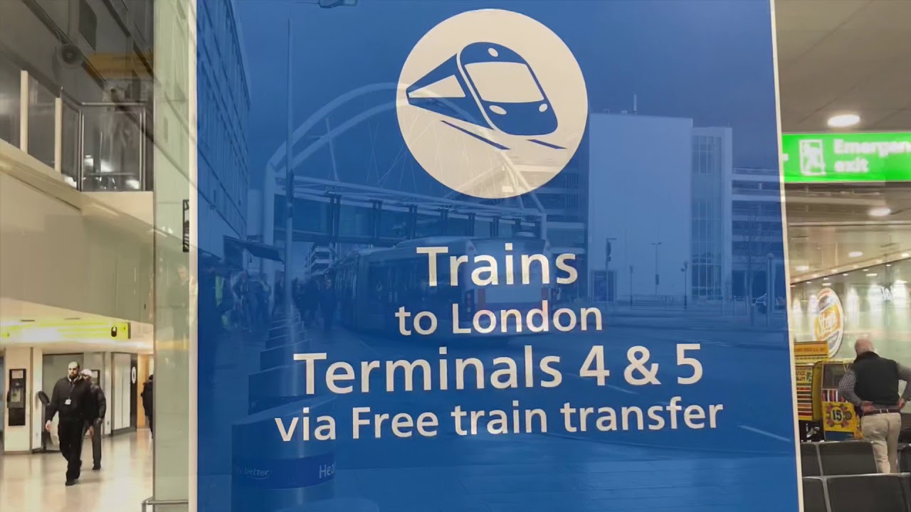 How to go from Terminal 3 to Terminal 4 at Heathrow