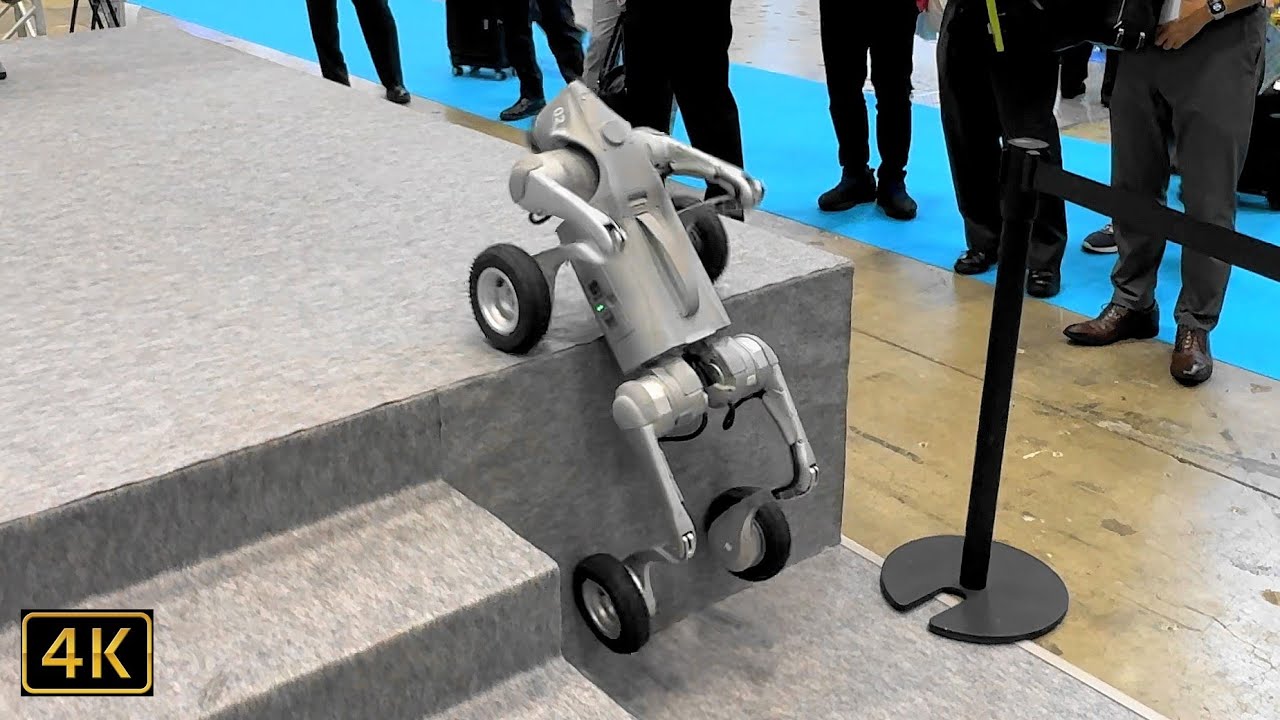 【Unitree Robotics：ホイール付き4足歩行ロボット 