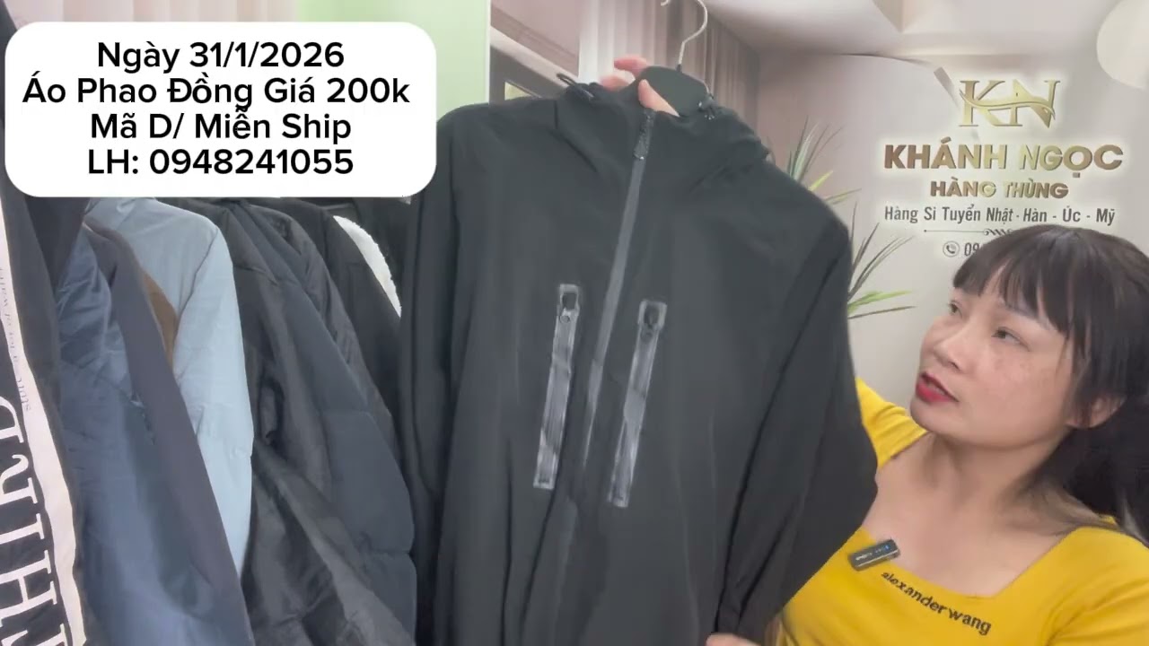 [31/01] ÁO PHAO NHẬT / ĐỒNG GIÁ 200K / MIỄN SHIP / LH : 0963.024.782