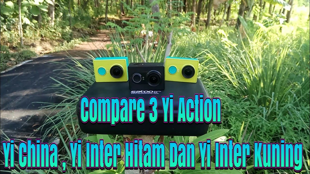 Yi China VS Yi Inter Compare Xiaomi Yi 2K All Type