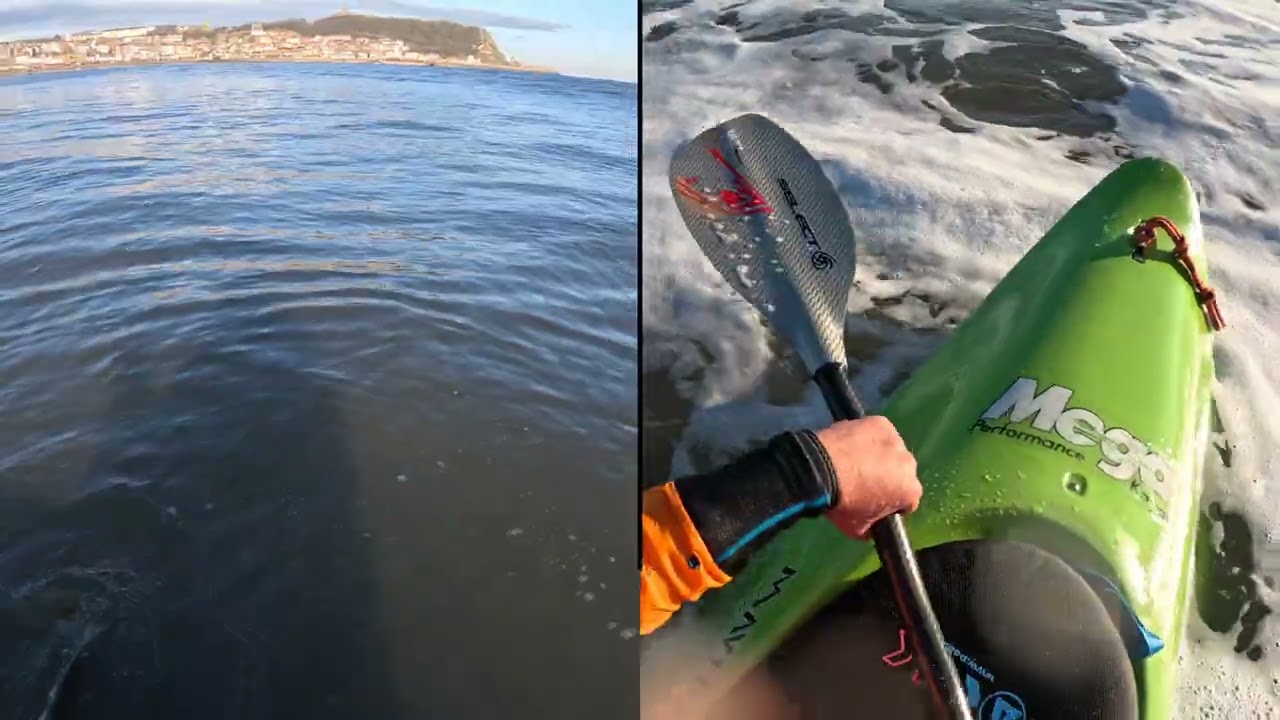 Kayak Surfing Scarborough South Bay 11.12.22