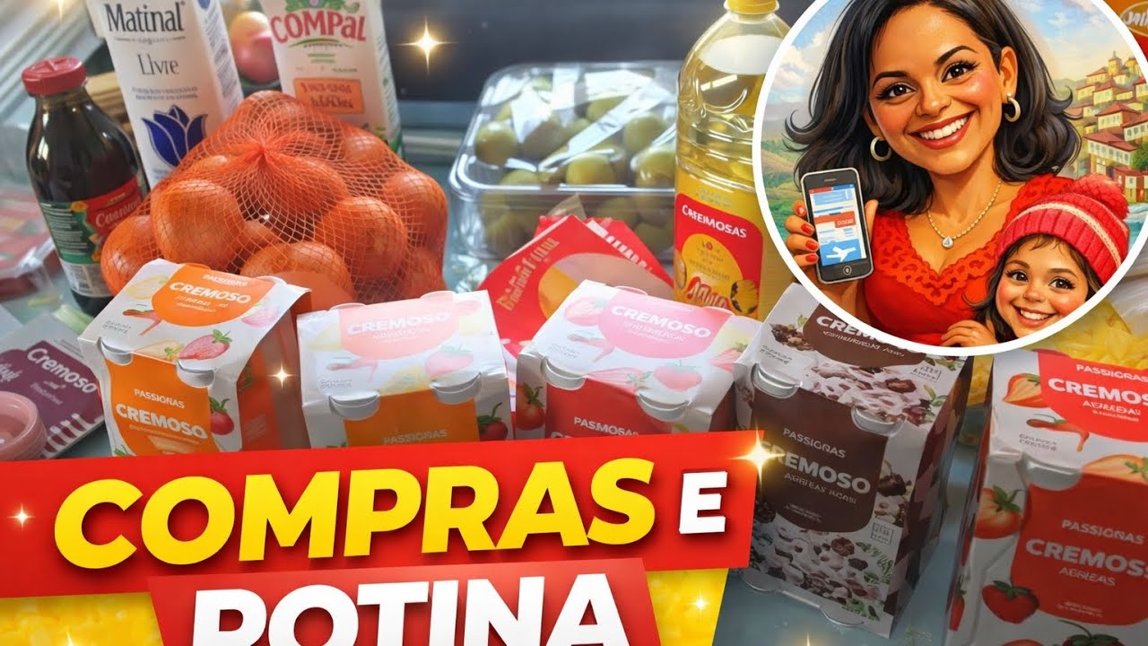 Compras e nossa rotina de sábado 