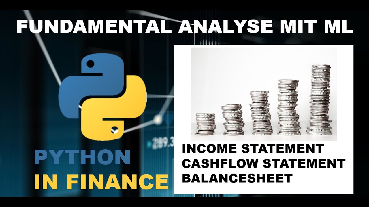 Fundamental Analyse mit Machine Learning | Value Investing | Finance mit Python