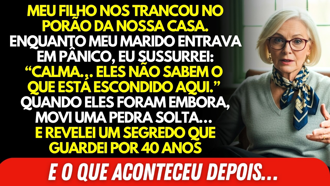 Meu Filho Trancou eu e Meu Marido no Porão — Mas Eu Tinha um Segredo Que Ele Não Conhecia…