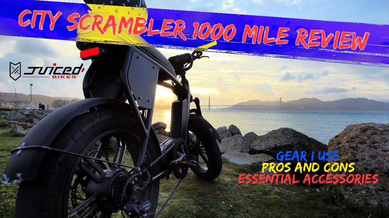 Стоит ли Juiced Bikes City Scrambler своих денег после 1000 миль пробега?! Обзор электровелосипед...