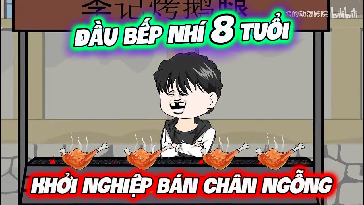 Đầu Bếp Nhí 8 Tuổi Khởi Nghiệp Bán Chân Ngỗng Tập Dài | ThS Review