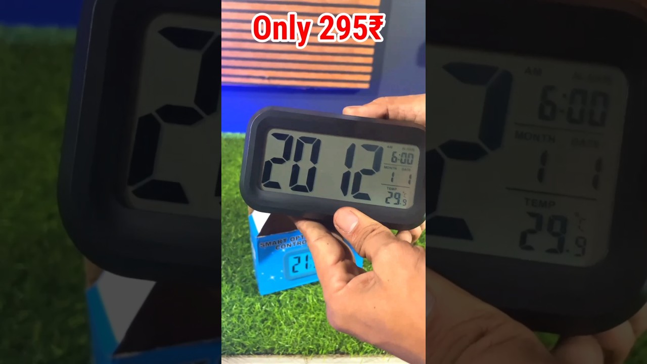 #AERYS Digital #Alarm Clock #Unboxing |Smart Optical Back-Light Control Led Clock |Digital #Clock