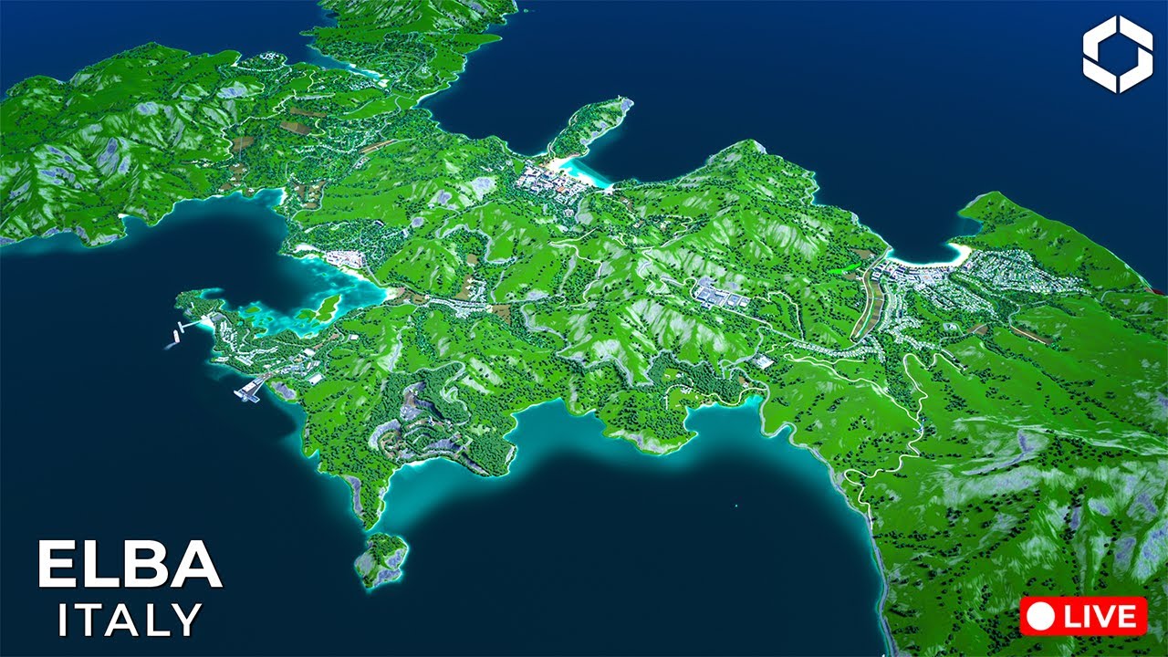 Elba Italy is BACK! Fixing the Port - Cities Skylines 2