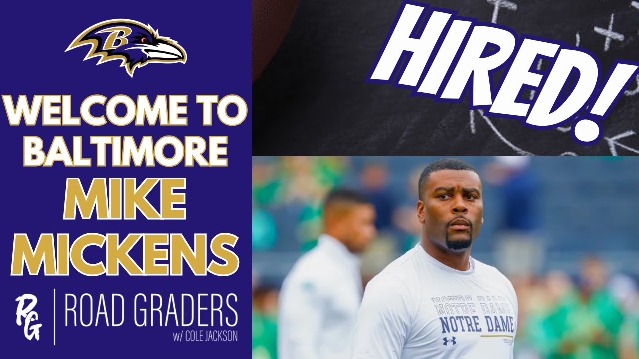 GET TO KNOW MIKE MICKENS (Baltimore Ravens Hire Former Notre Dame DB Coach)