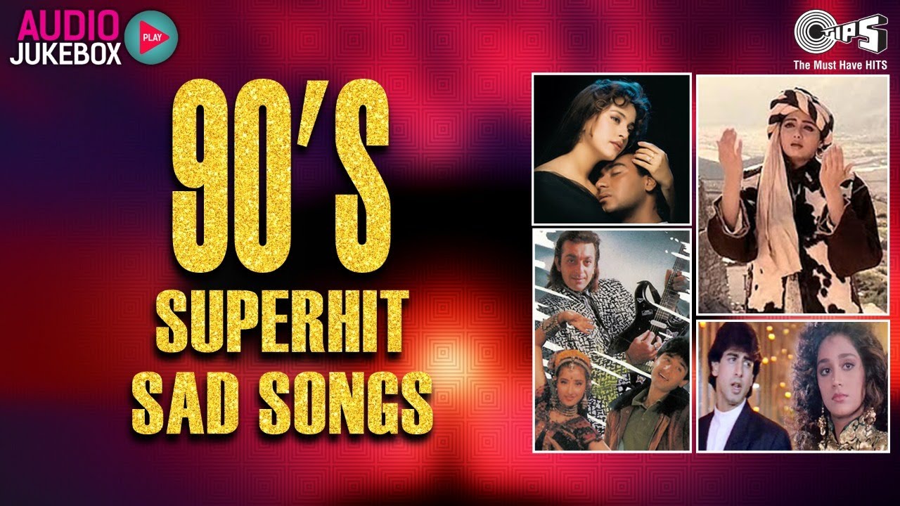 90's Superhit Sad Songs Audio Jukebox | 90's Bollywood Songs Jukebox | Full Songs Non Stop