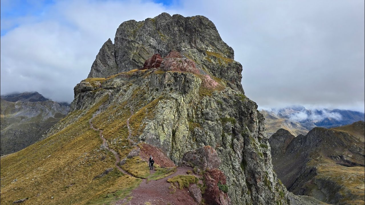 Pyrénées Espagnoles :  Pic Anayet - Tres Hombres- Peña Foratata