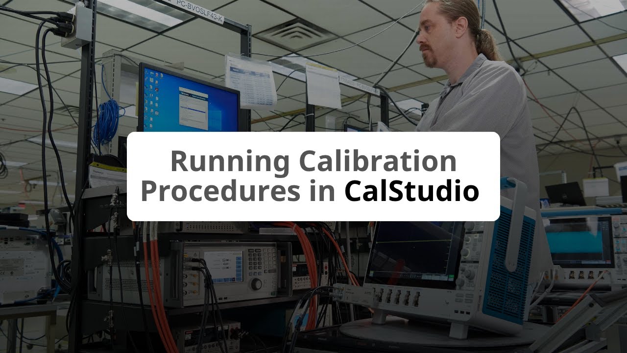 Running Calibration Procedures in CalStudio | Step-by-Step Demo