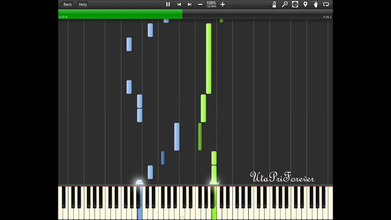 [Synthesia] (Full) Quartet Night - Quartet Night + MIDI [Uta no Prince-Sama]