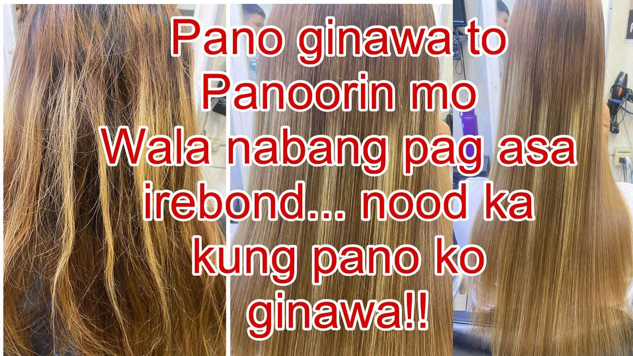 REBOND COLOR BRAZILIAN | TINANGIHAN NG MGA SALON | NAGPUPUTOL KAYA PA IREBOND