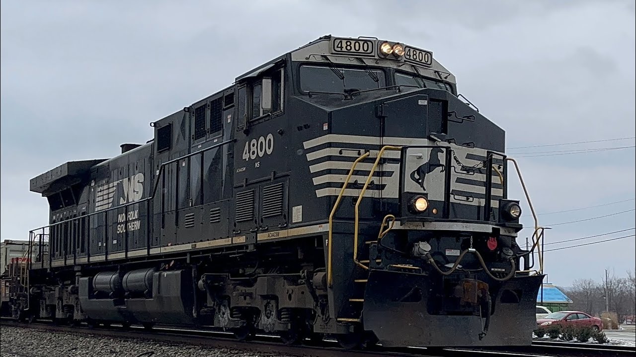 Ns 4800 leads Ns 227 with Ns 9850, NS 1065 as mid dpu’s at lucasville ohio