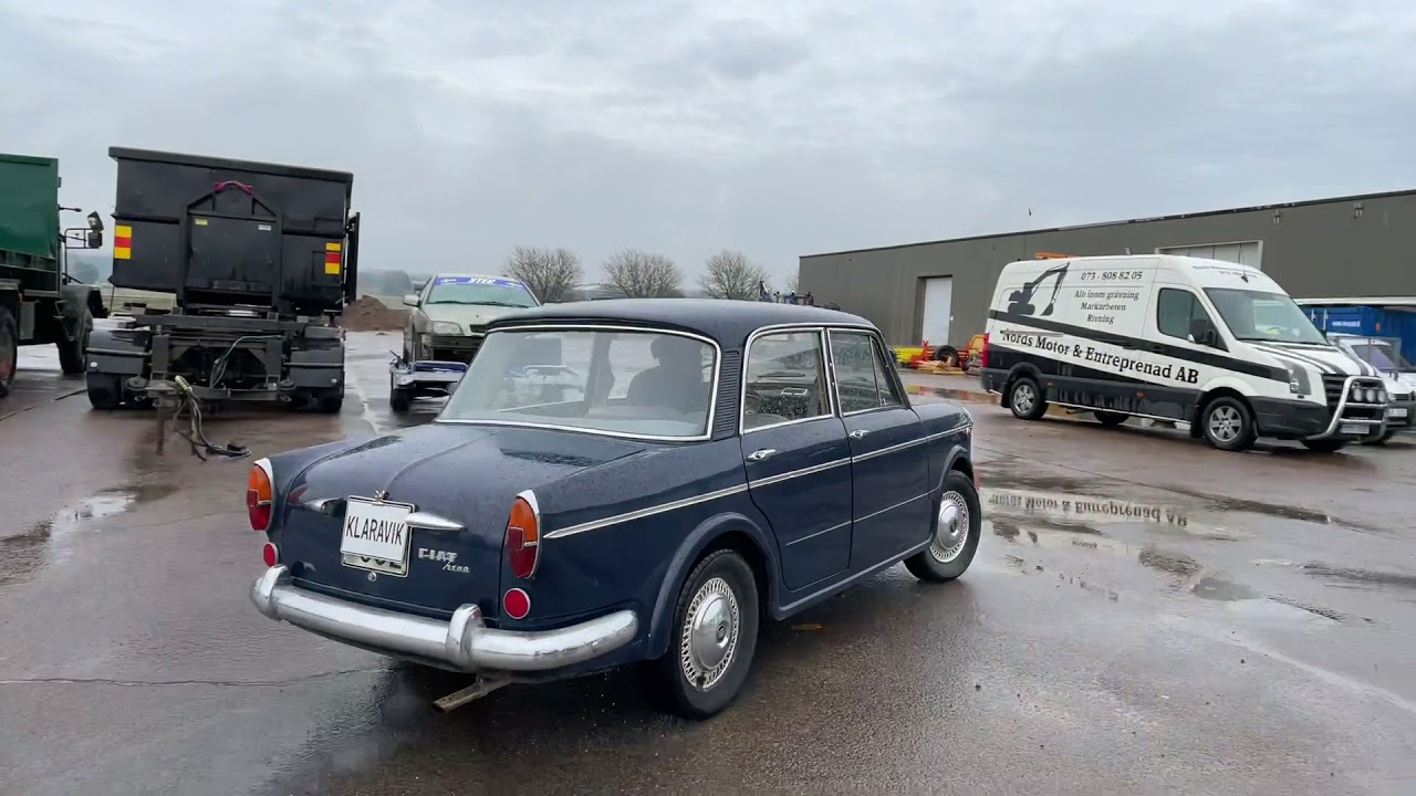 Köp Veteranbil Fiat 1100 Special 1961 på Klaravik