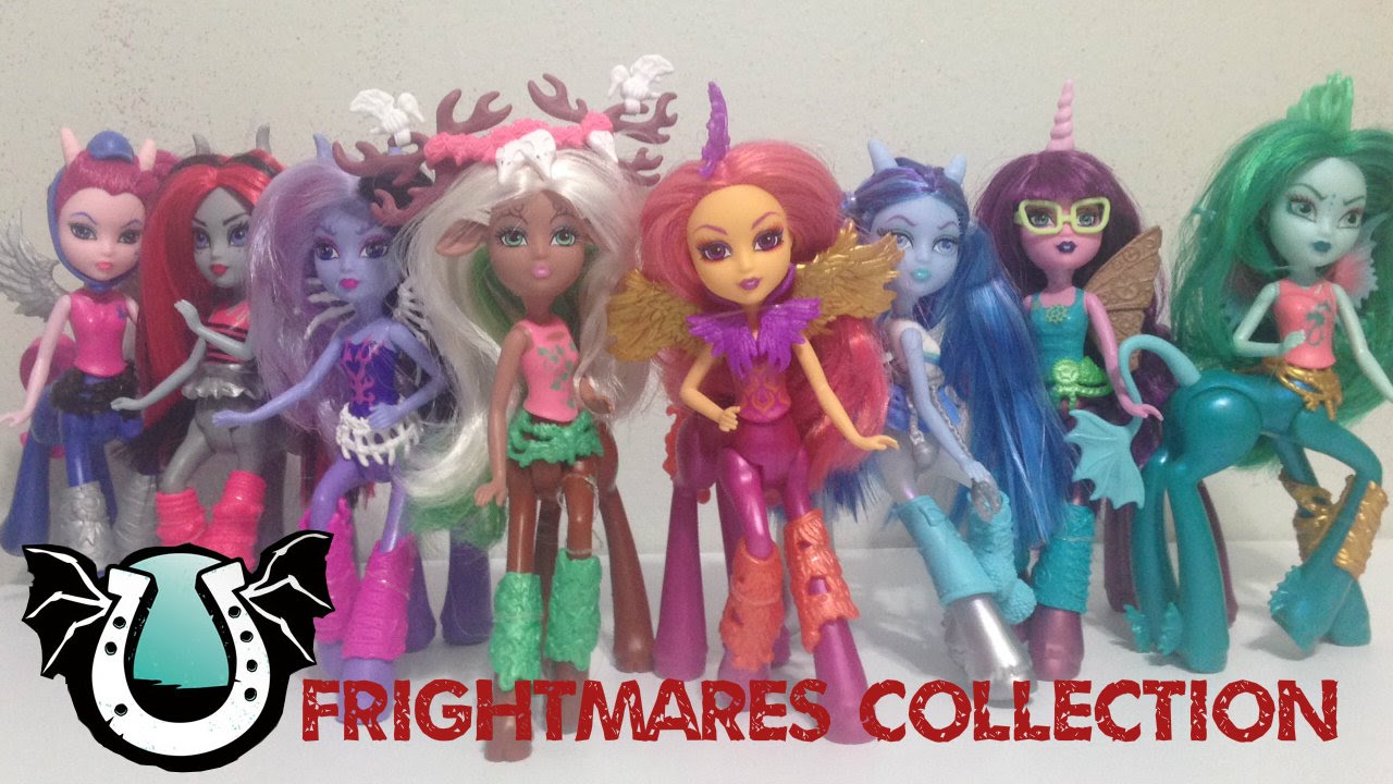 Monster High Frightmares Flara Blaze Review & Wave 1 and 2 complete doll collection
