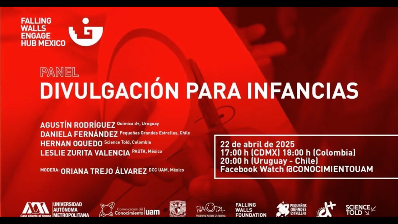 Fallin Walls Engage:  Divulgación para infancias (22 Abr 2025)