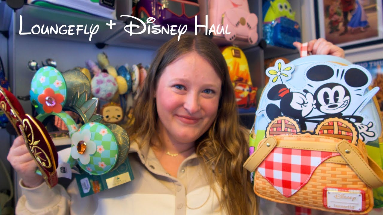 loungefly + disney haul ✨