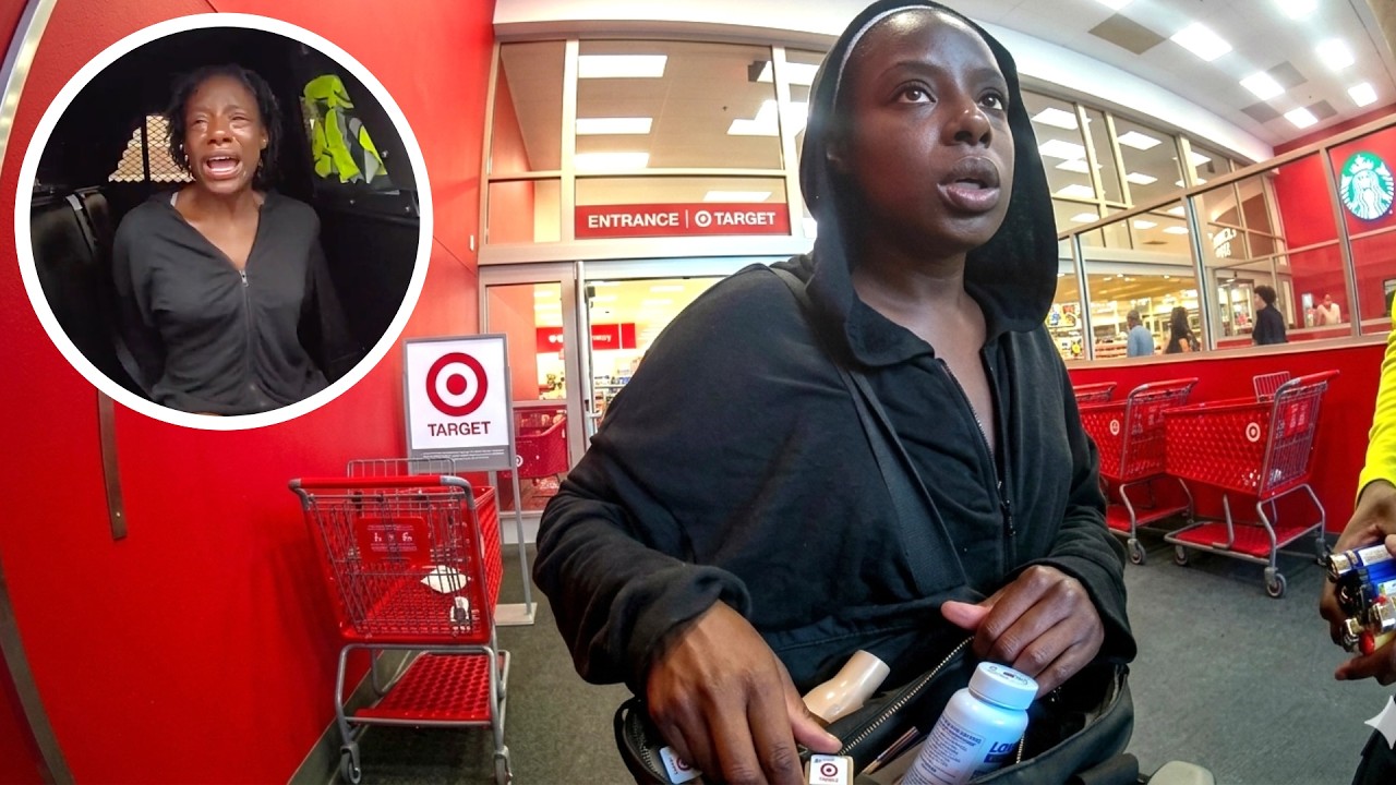 Target Theft She Walked Out of Target&hellip; Officers Were Already Waiting