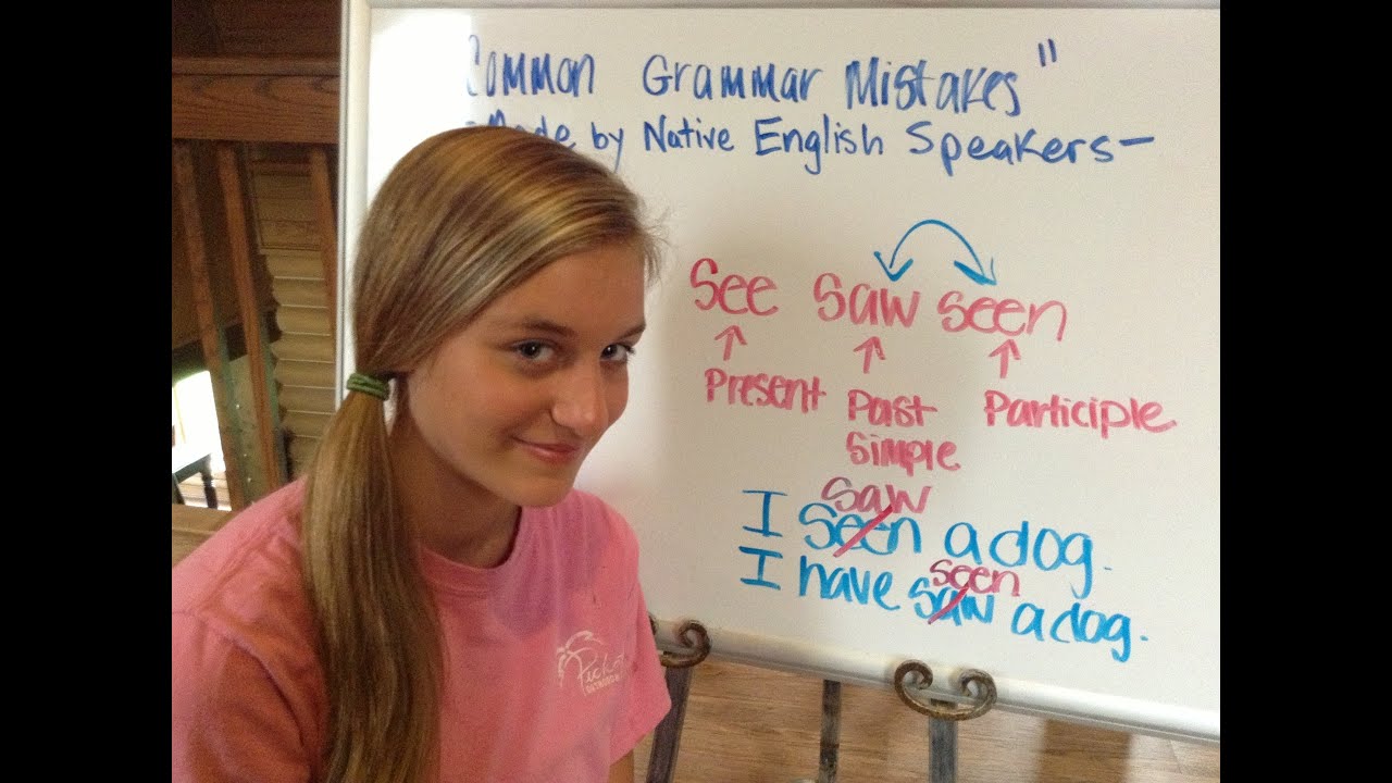 See Saw Seen - Irregular English Verbs