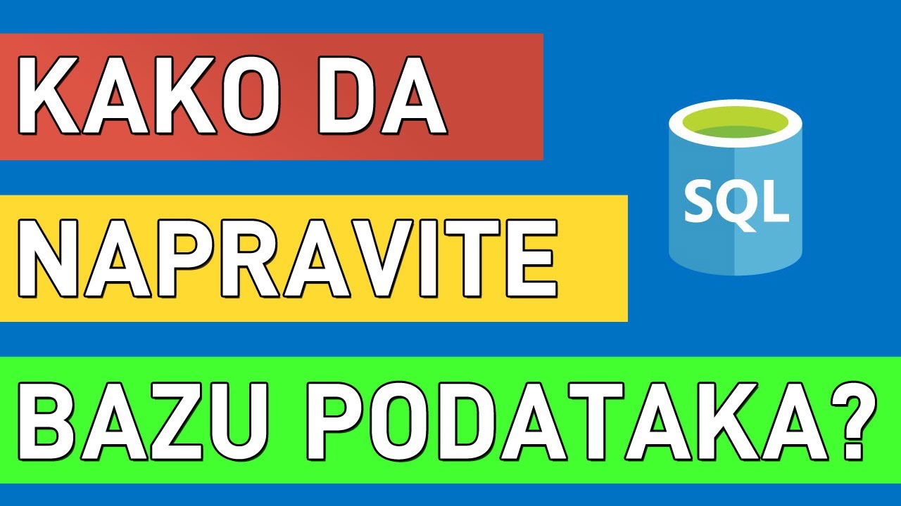 Kako da napravim bazu podataka i pristupim istoj na cPanel