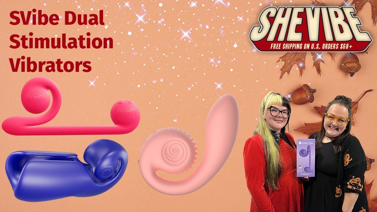 SVibe Dual Stimulation Vibrators | SheVibe