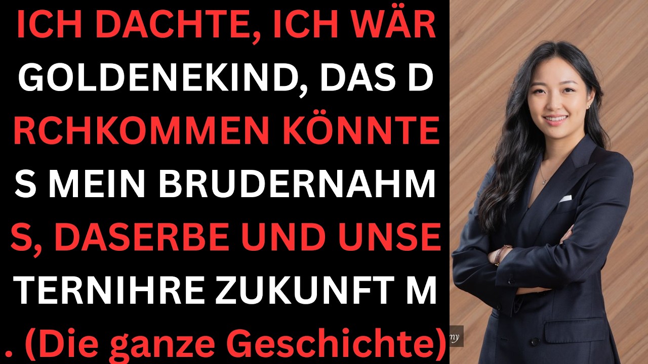 Ich war das goldene Kind bis mein Bruder das Haus bekam und alles zerbrach