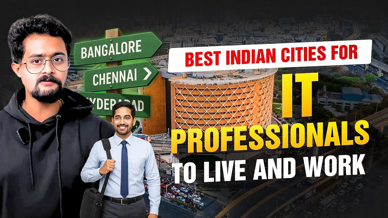 Which INDIAN City Is BEST to Work in 2026?