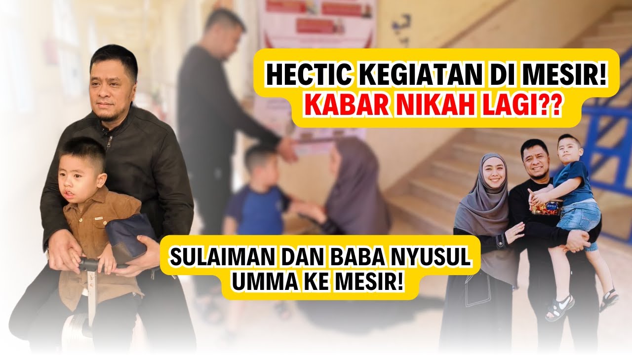 AKHIRNYA SULAIMAN SAMPAI DI MESIR! #MESIR #VLOG