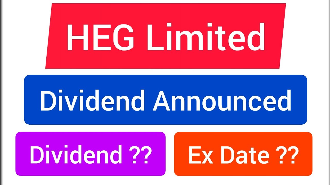 HEG Share Dividend 2022 l HEG Share Latest News l HEG Ltd l Best Dividend Stocks l Dividend Stocks