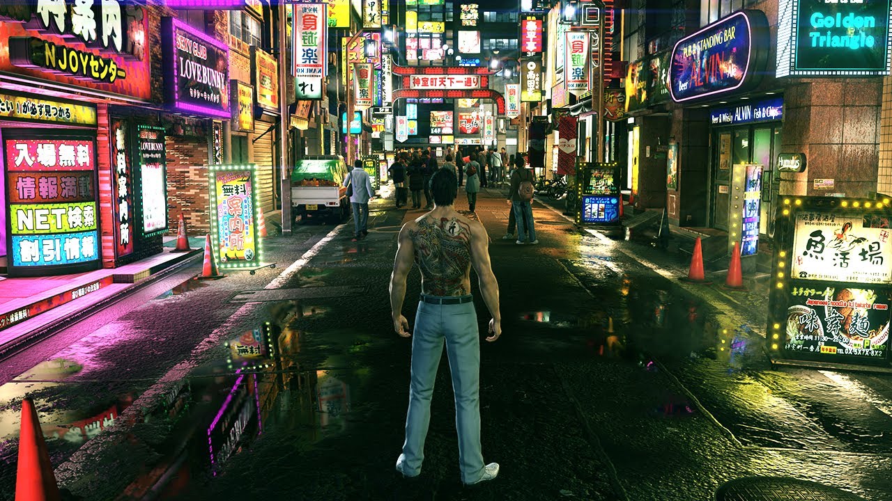 Yakuza Kiwami 2 (PC) Funny & Brutal Combat Gameplay - 4K Max Settings