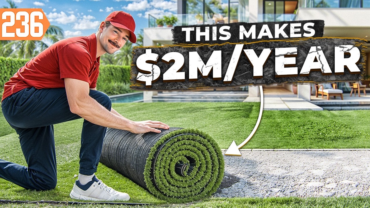 This Fake Grass Business Makes $166K/Month