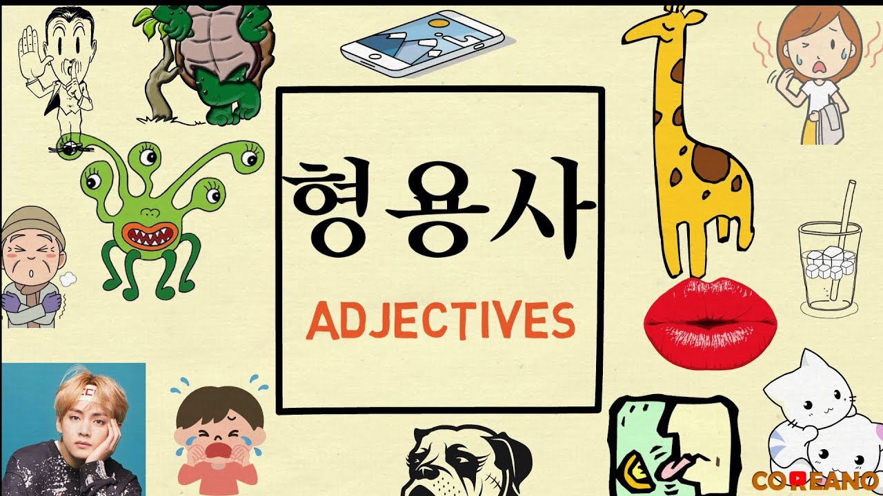 70 Basic Korean Adjectives with Pictures