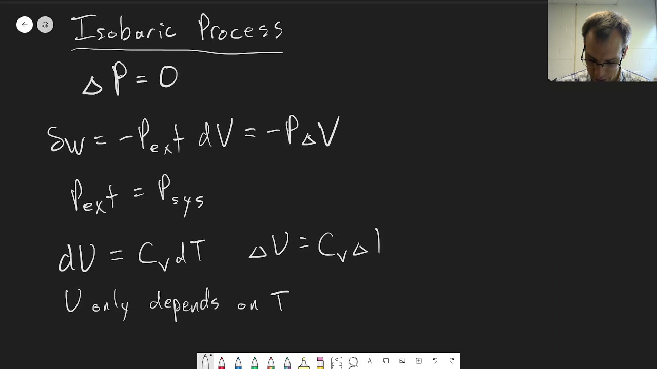 Chapter 19: Isobaric (Constant-Pressure) Process | CHM 307 | 032