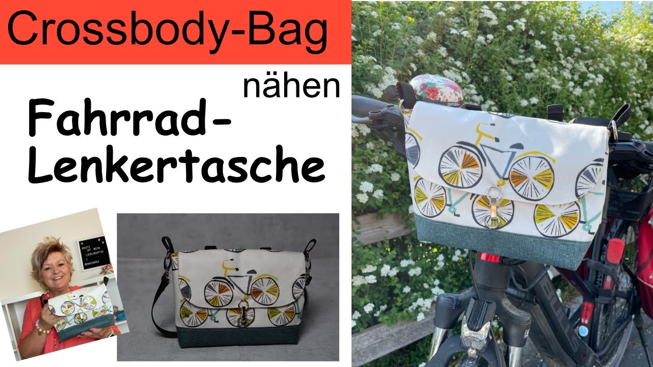 Wie du eine Fahrrad - Lenkertasche nähen kannst