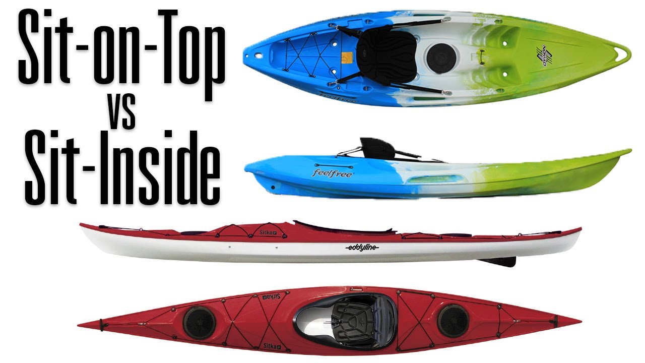 Sit-on-Top vs Sit-Inside Kayaks | What's the difference?
