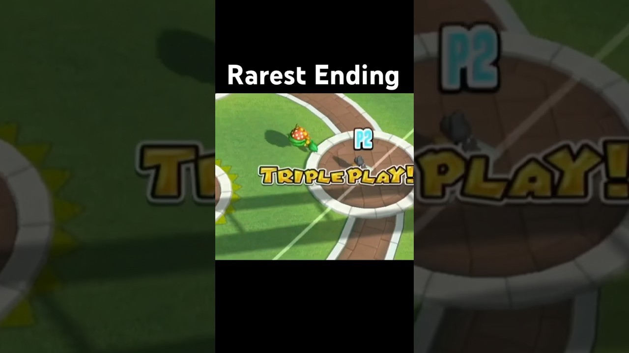 The Rarest Ending | Mario Super Sluggers Baseball Co-Op