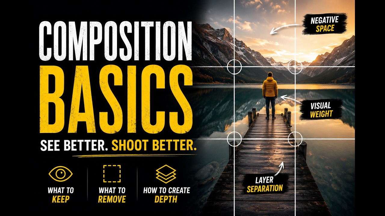 photography composition basics - truth about the rule of thirds, symmetry, repetition and rhythm