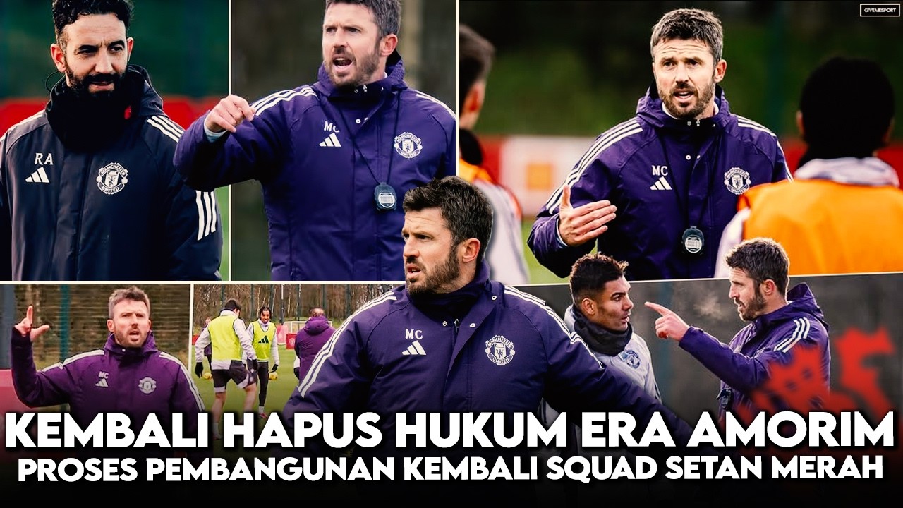 🚨Proses Pembangunan Carrick💪Hapus Hukum Era Amorim✅Carrick Opsi Terbaik Manajer Permanen MU