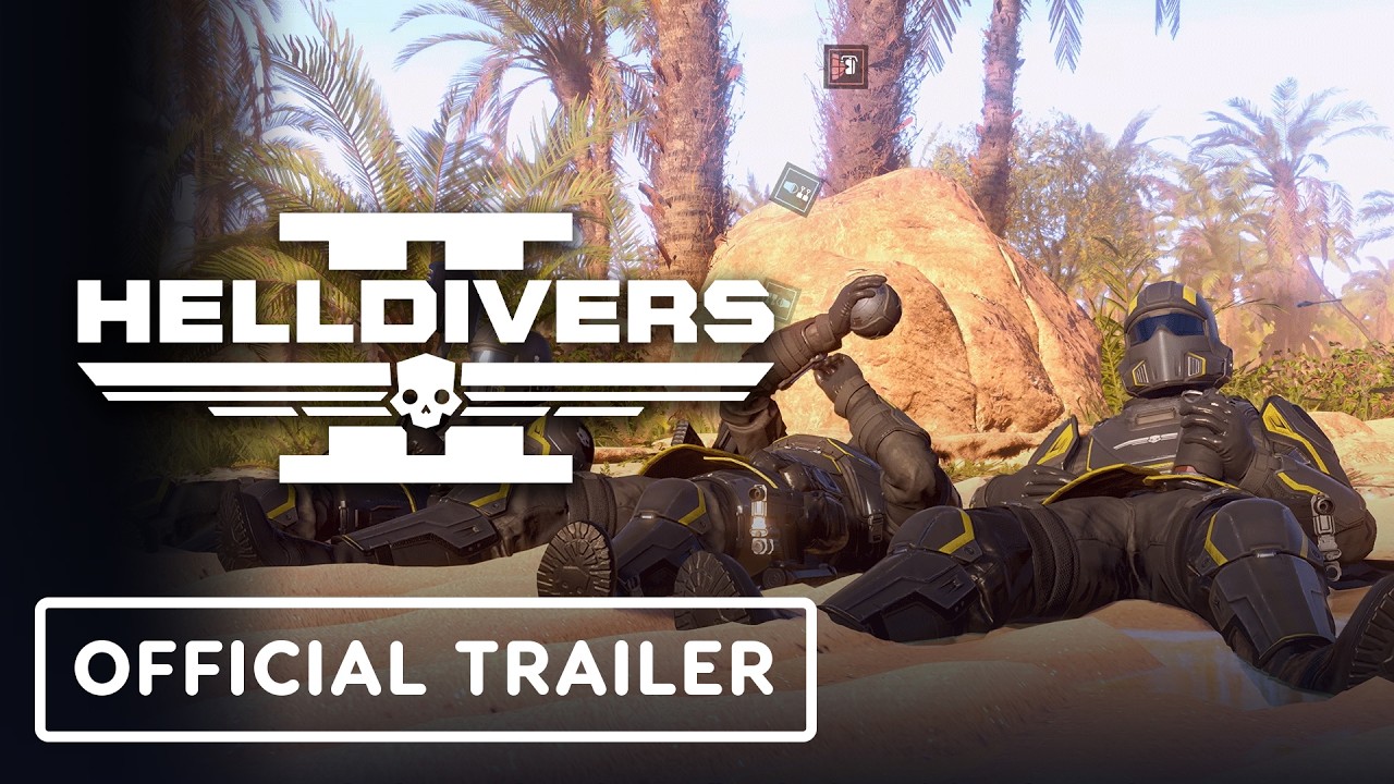 Helldivers 2 - Official 'Super Earth Escapes' Trailer