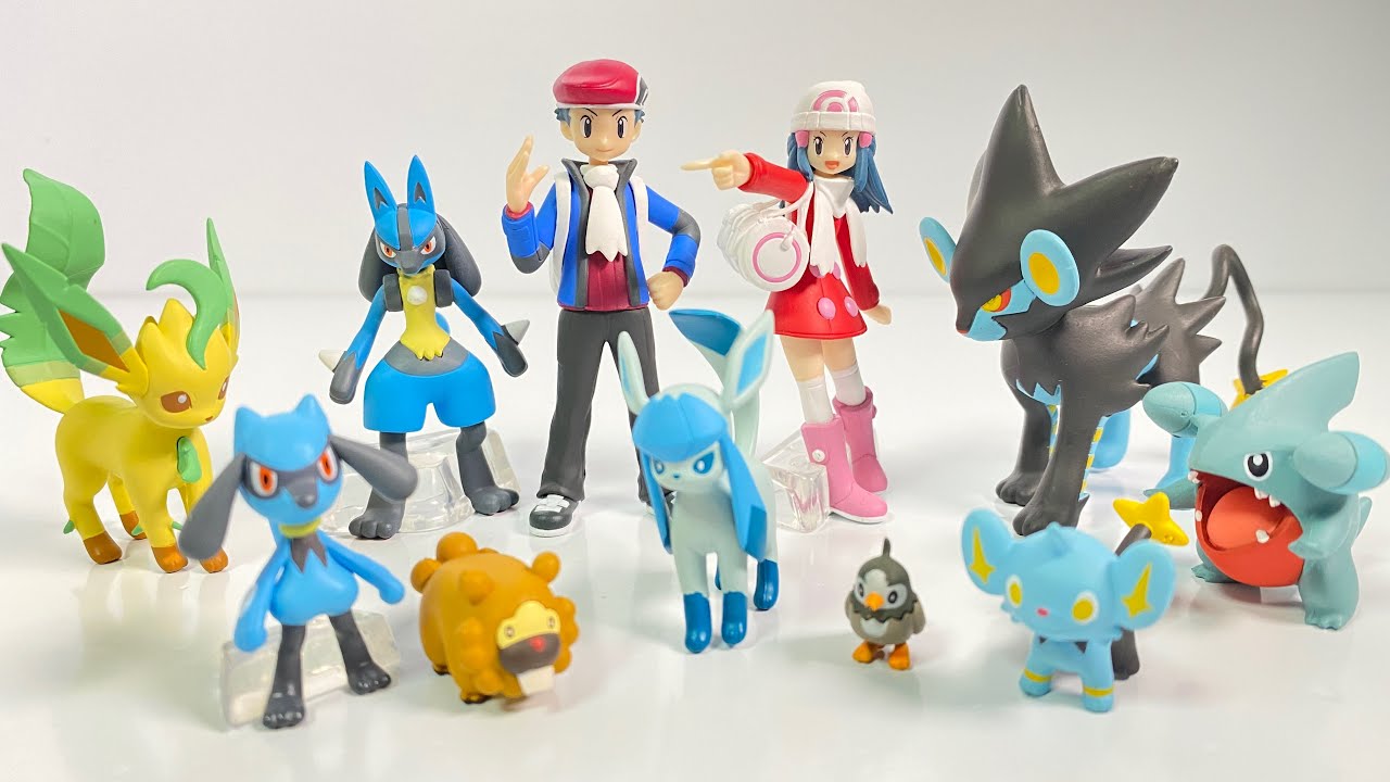 ポケモンスケールワールド シンオウ地方２セット 開封 Pokemon scale world Sinnoh Region 2 Figure 食玩 Japanese candy toys