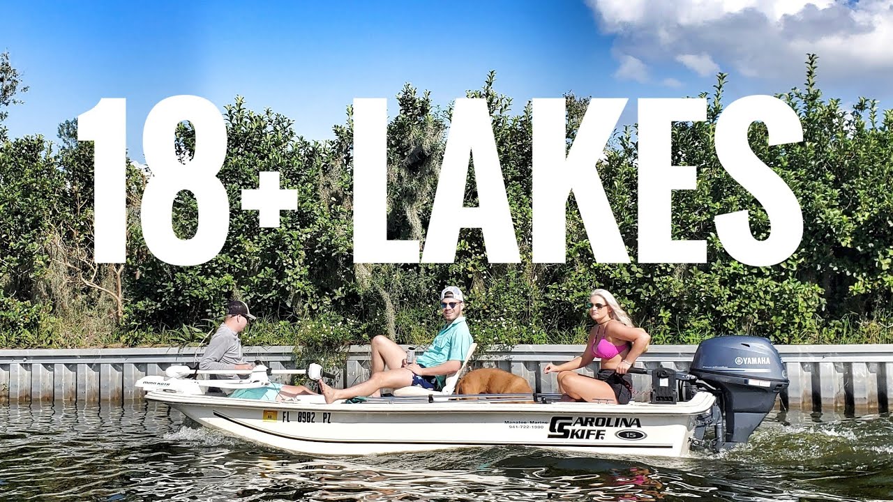 How to Enjoy the Winter Haven Chain of Lakes | Carolina Skiff J15 & Riverhawk B60