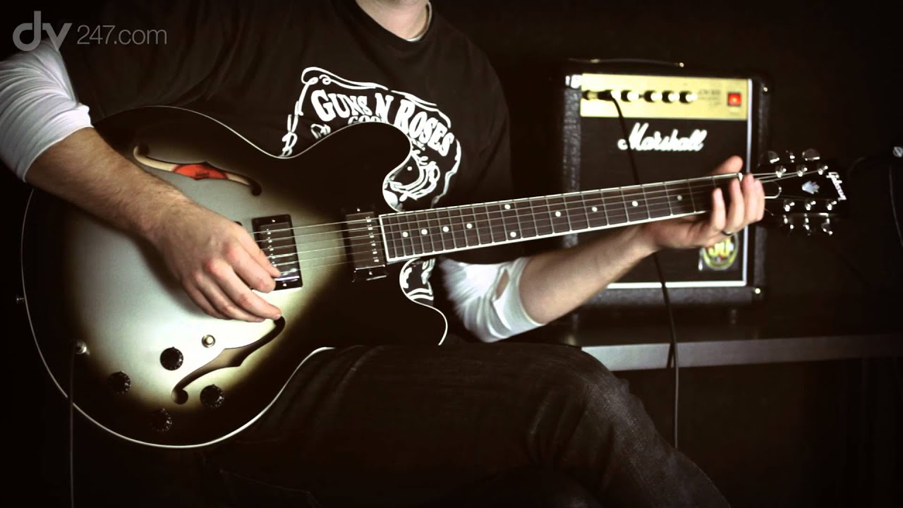 Gibson ES-335 Silverburst Tone Demo
